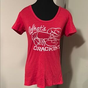 Vintage Red Graphic Women's Tee